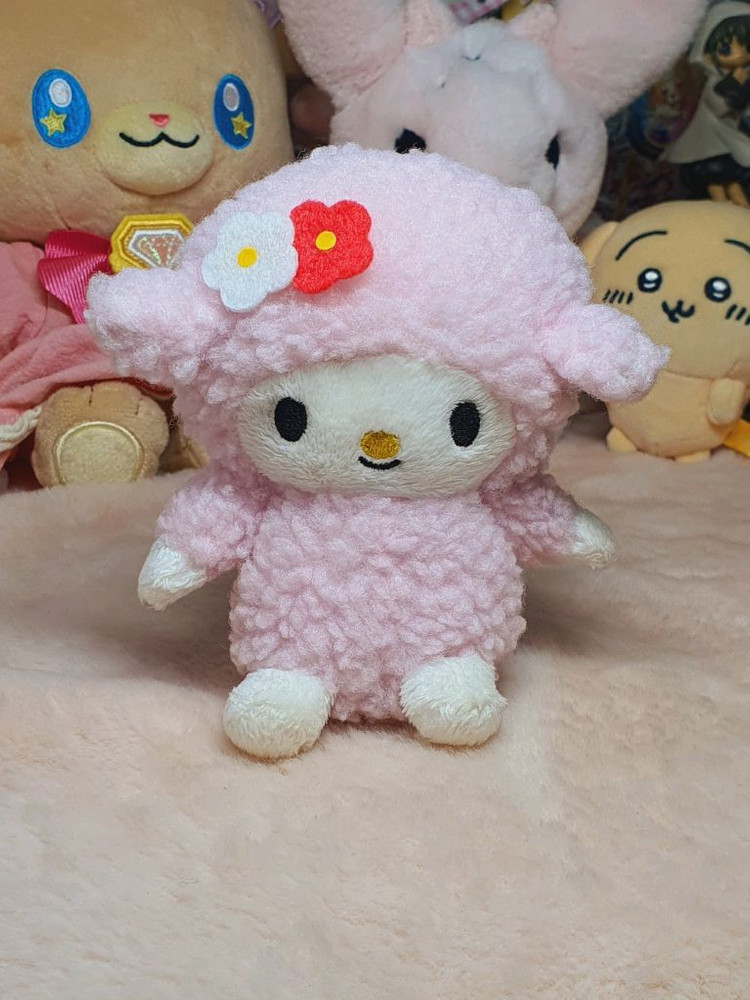 부탁해 마이멜로디 고전 피아노 희귀 인형 누이 산리오 고전문구 고전완구 희귀 빈티지 봉제인형 마멜 키티 슈가바니즈 이미지