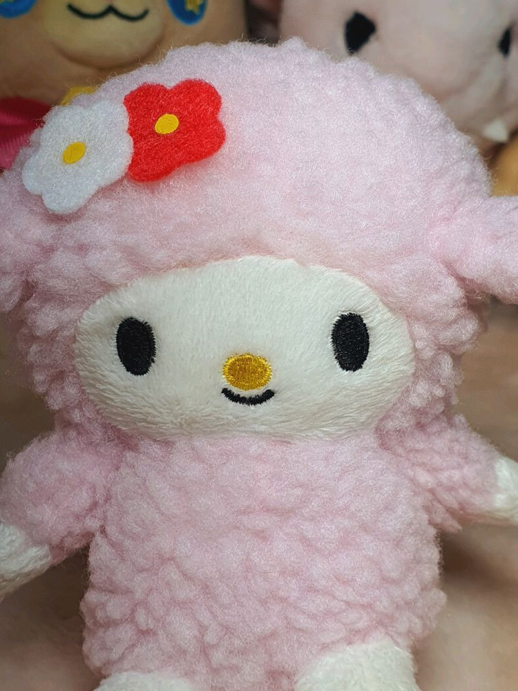 부탁해 마이멜로디 고전 피아노 희귀 인형 누이 산리오 고전문구 고전완구 희귀 빈티지 봉제인형 마멜 키티 슈가바니즈 이미지