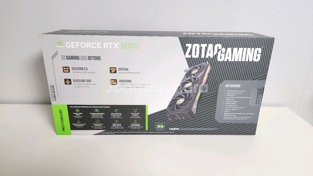(미개봉) ZOTAC GAMING 지포스 RTX5070--2