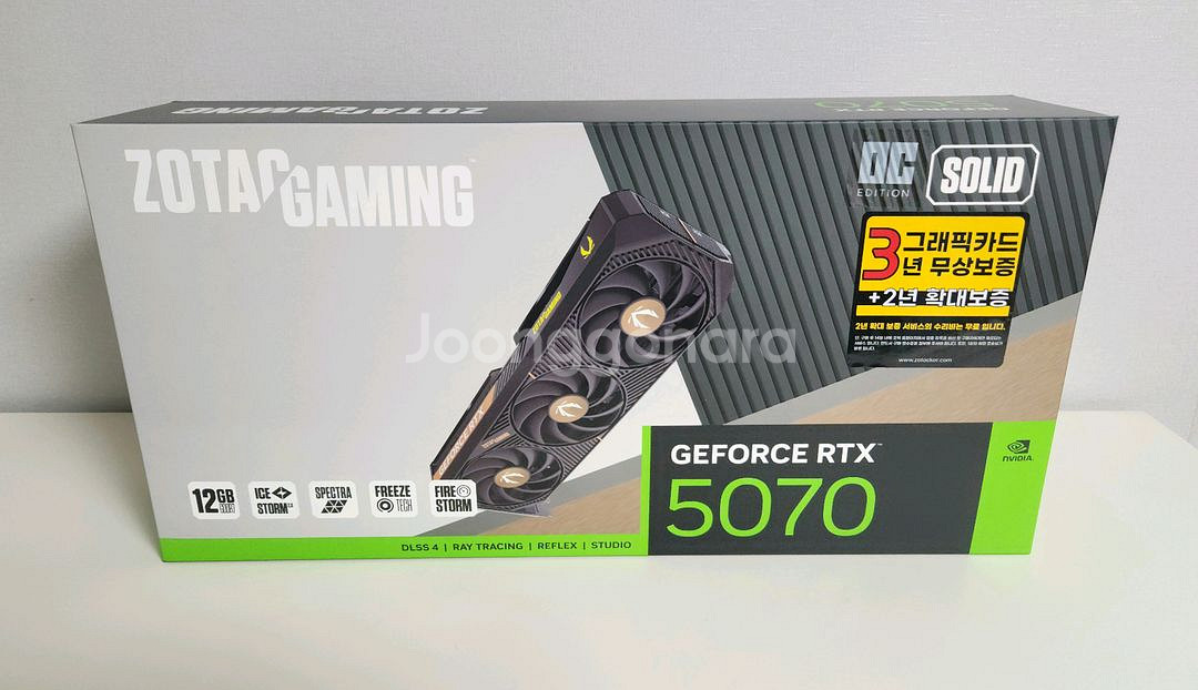 (미개봉) ZOTAC GAMING 지포스 RTX5070--1