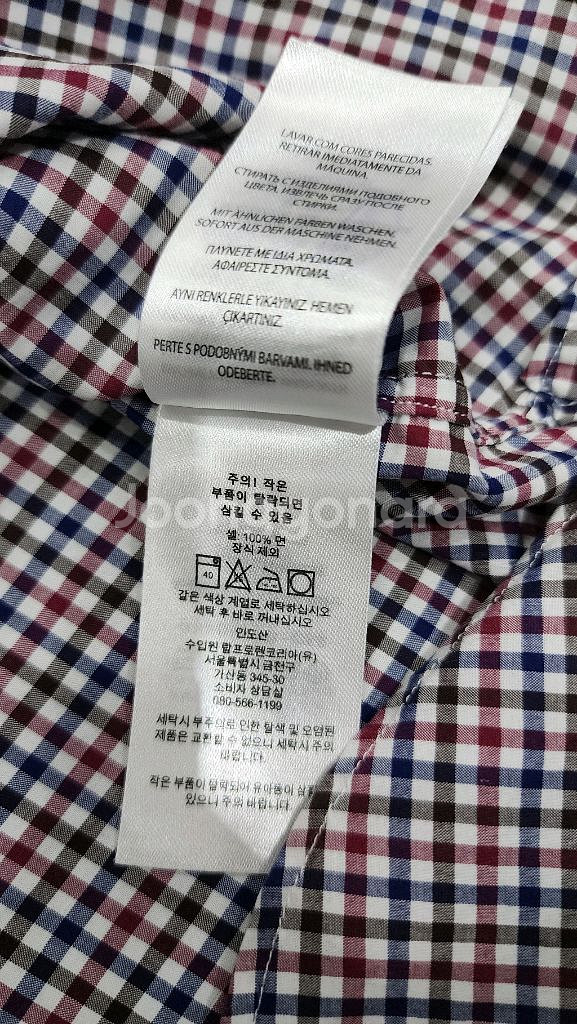 폴로 랄프로렌 클래식핏 잔 체크 셔츠 L--4