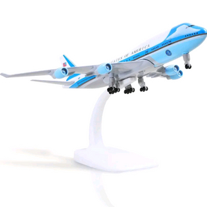 (금속) 에어포스원 B747 항공기 모형(피규어)