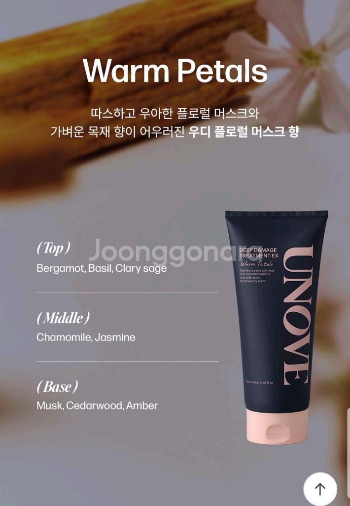 새상품 어노브 딥데미지트리트먼트 이엑스 웜페탈 40ml--3