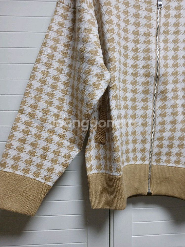 칼라거펠트 집업 봄버 재킷(77~88) ㅡ새상품--2