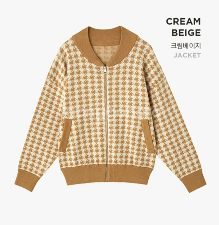 칼라거펠트 집업 봄버 재킷(77~88) ㅡ새상품--5