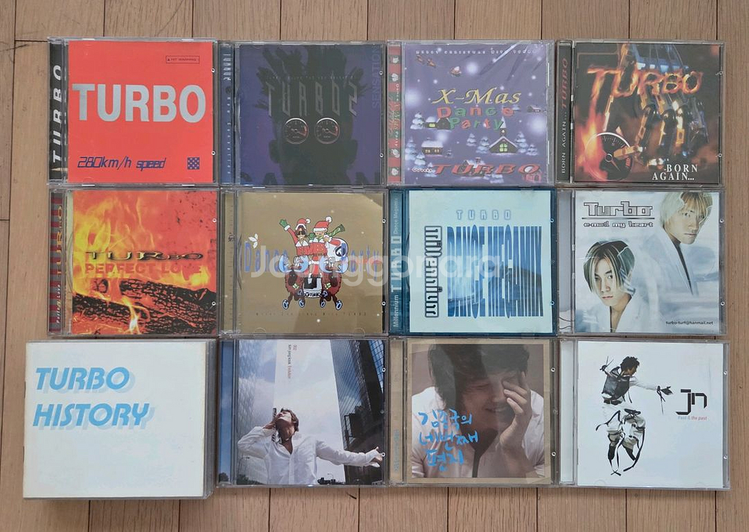 터보(Turbo) 1~5집외 김종국 김정남 CD모음--0