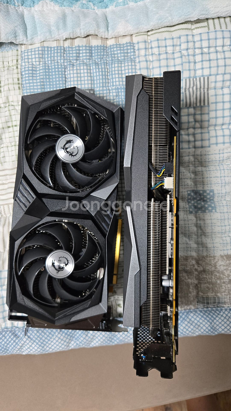 MSI 그래픽카드 RTX3060 12G 판매합니다--3