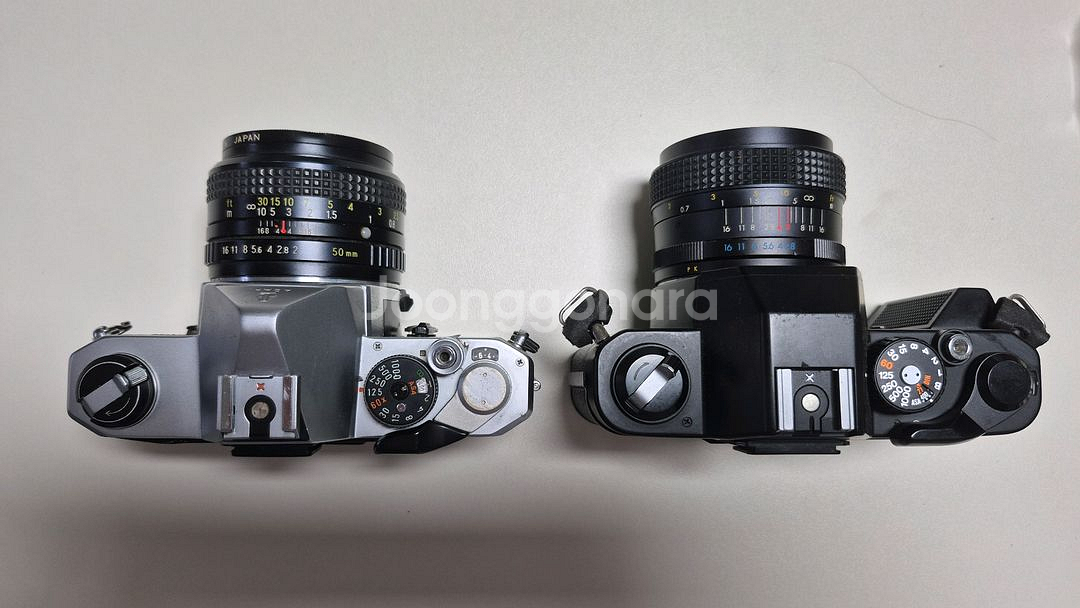 PENTX MX/LEMIX AM-5 필름카메라 2대--1
