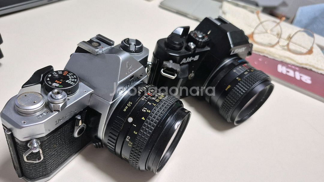 PENTX MX/LEMIX AM-5 필름카메라 2대--3