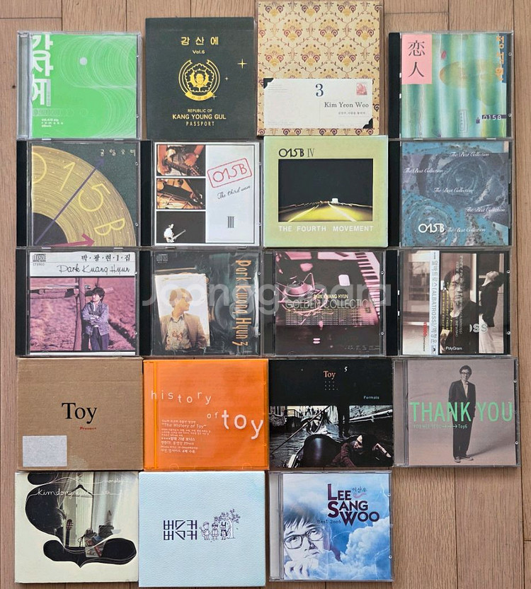 c강산에 김연우 공일오비 박광현 토이 유희열 김동률cd--0