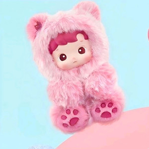 팝마트 하치푸푸 젤리곰 인형 키링 - 체리 리쿠