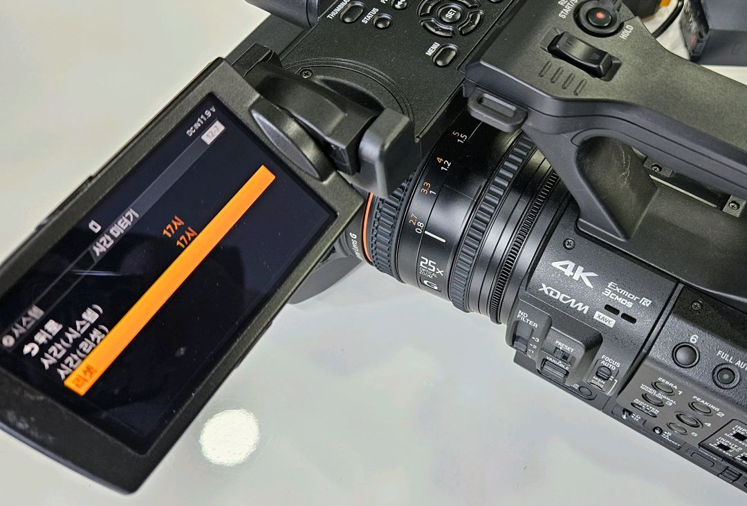 소니 4K프로캠코더 A급 PXW-Z190V Z90 상위 이미지