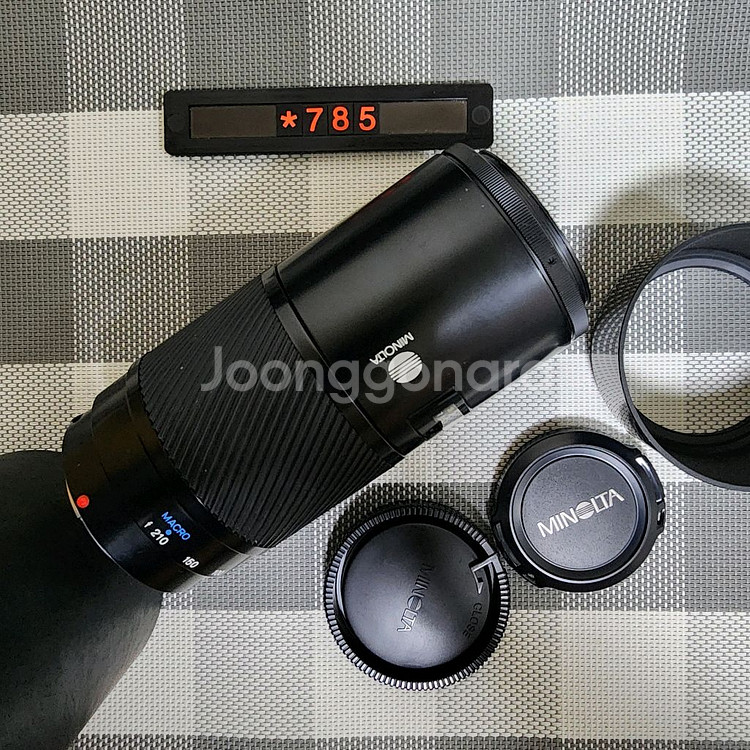미놀타 AF 마운트 70-210mm 줌렌즈 케이스포함--3