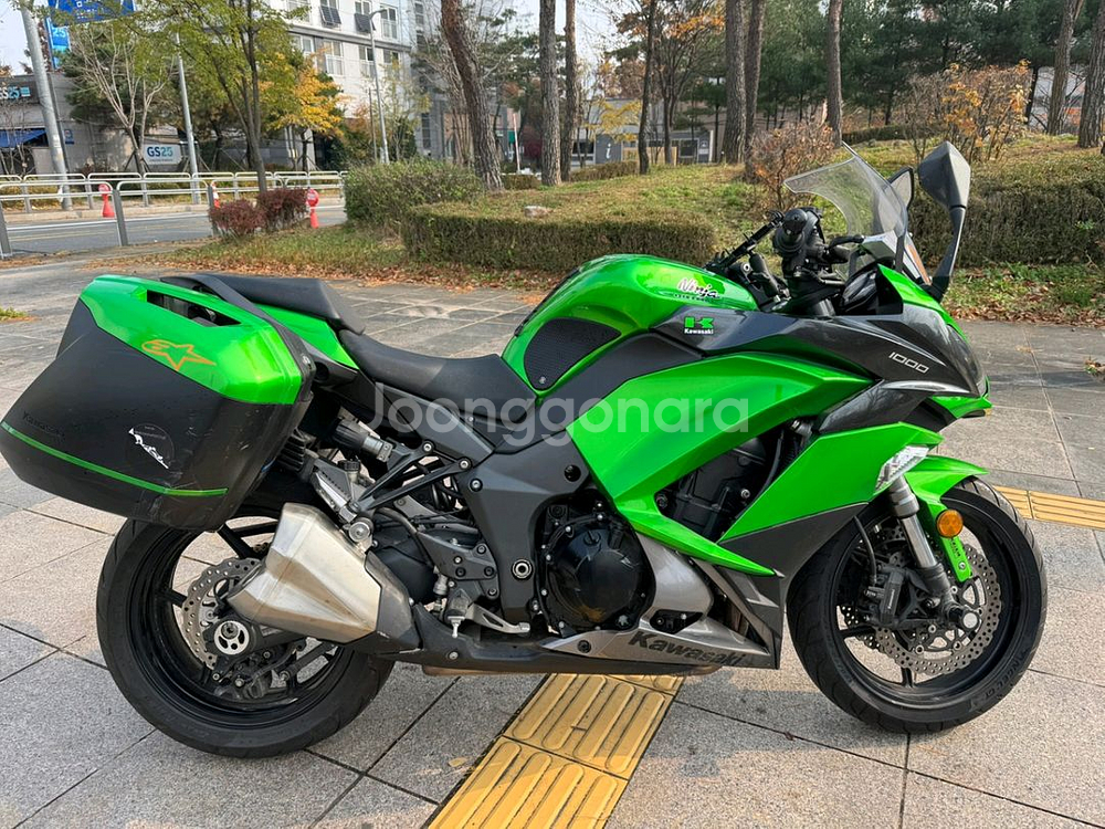 가와사키 z1000sx 18년형 abs 짧은키로수--1