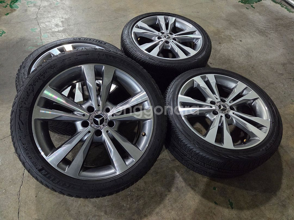 벤츠 W205 C클래스 18인치 정품 휠타이어--8