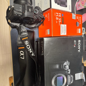 소니 a7rm3 + 렌즈3개