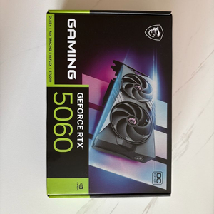 RTX5060 거의 새재품