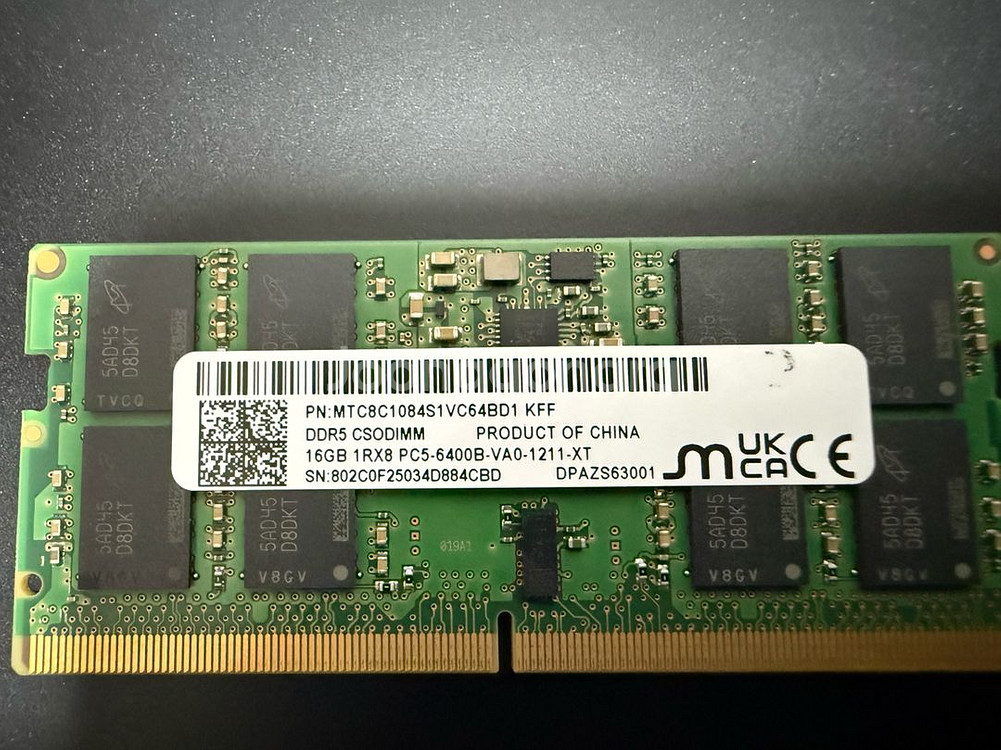 [노트북] 마이크론 DDR5 6400mhz 32GB--0