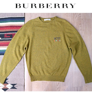 80-90S BURBERRY 버버리 빈티지 울 니트