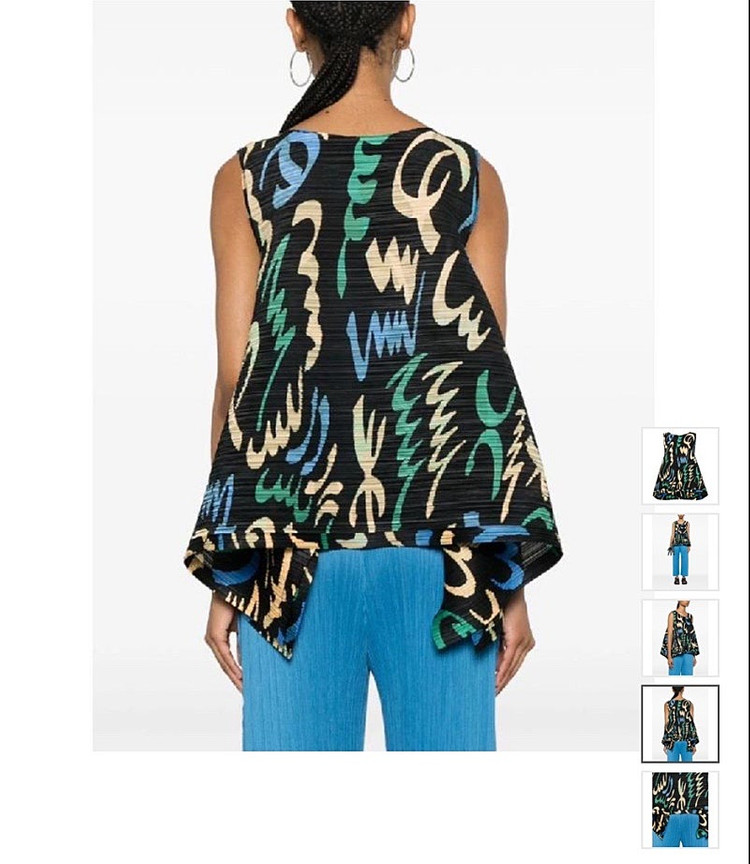 (새상품) 플리츠플리즈 피지 바운스 탑--3