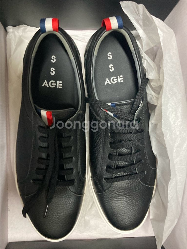 AGE 소가죽 스니커즈 275--0