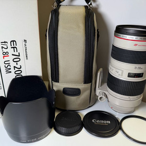 캐논 정품 민트급 EF 70-200mm f2.8 엄마백