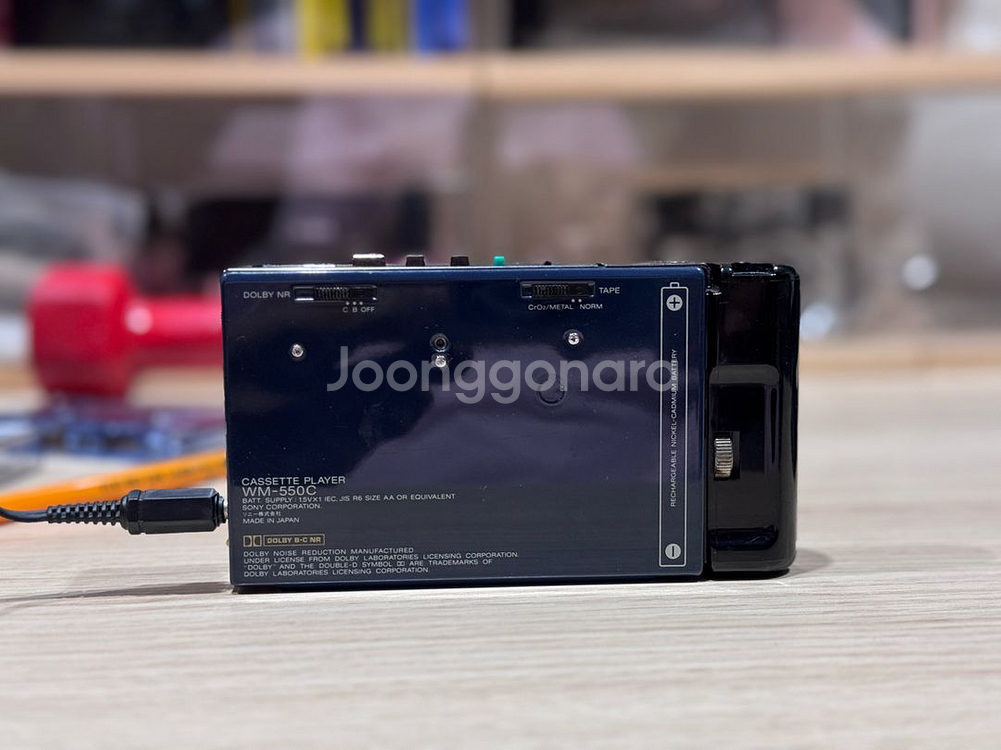 워크맨 sony wm-550c 남색--2