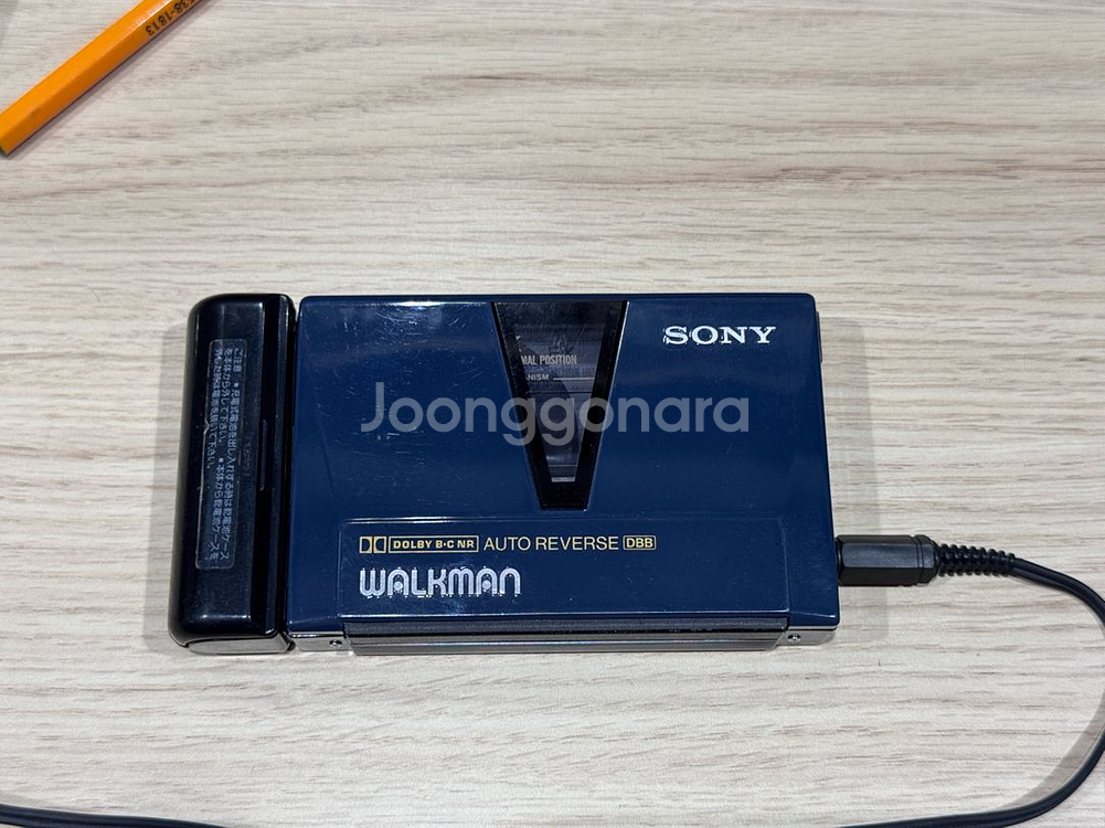 워크맨 sony wm-550c 남색--1