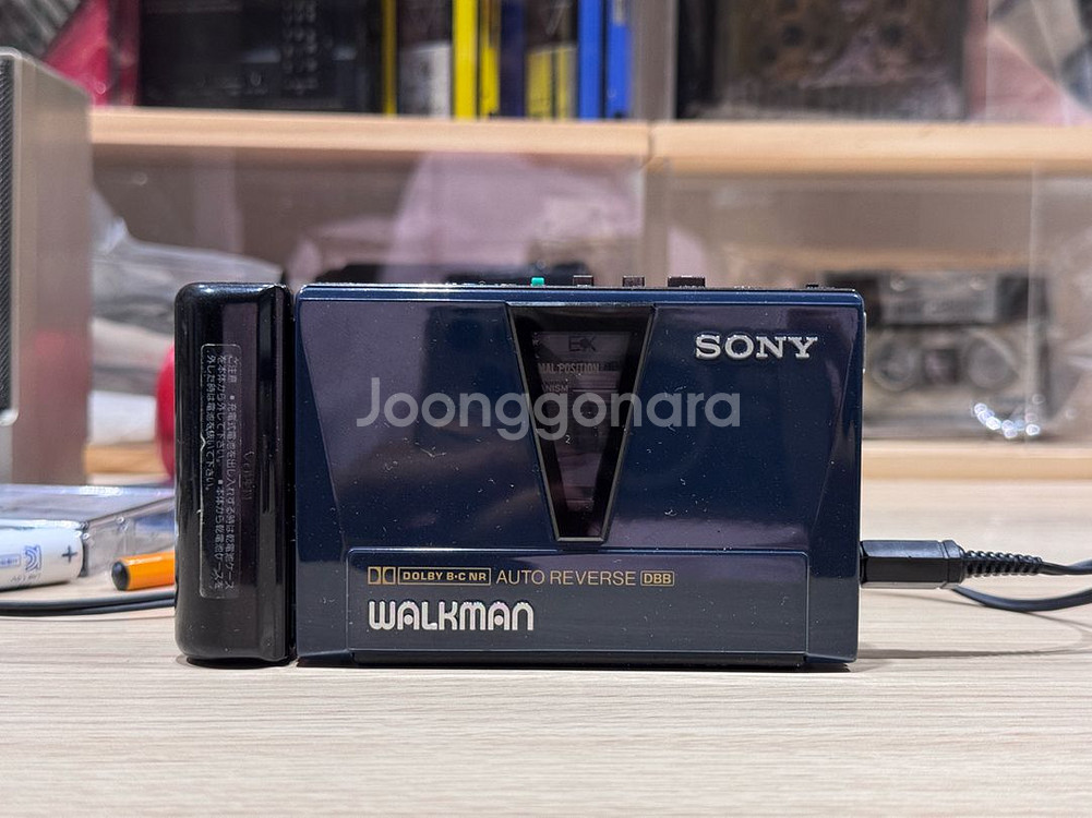 워크맨 sony wm-550c 남색--0