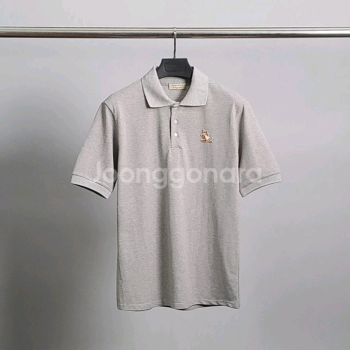 메종키츠네 칠랙스폭스 PK 반팔 카라티--4