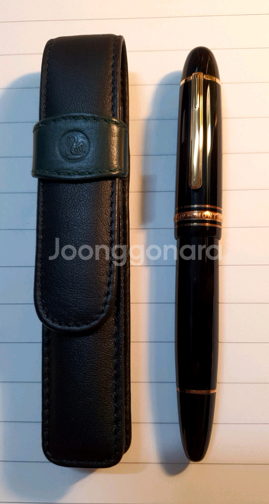 몽블랑 만년필 마이스터스튁 149 레드골드 F촉--0