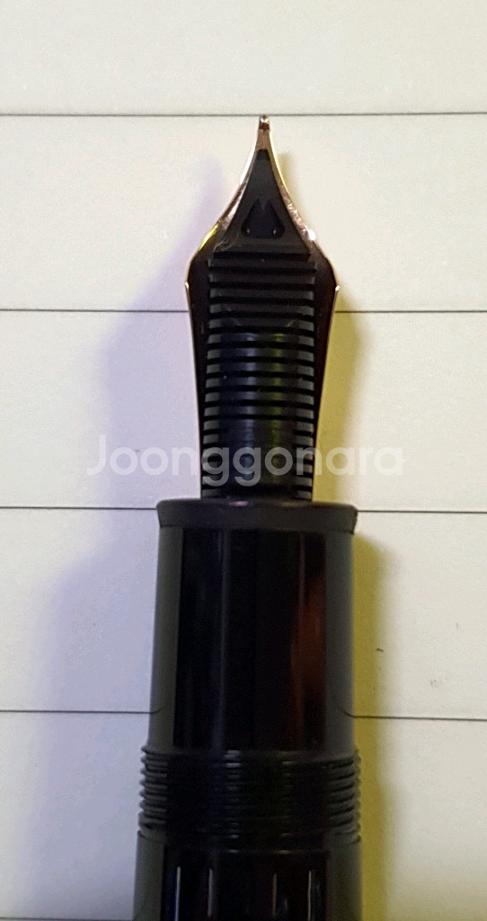 몽블랑 만년필 마이스터스튁 149 레드골드 F촉--2