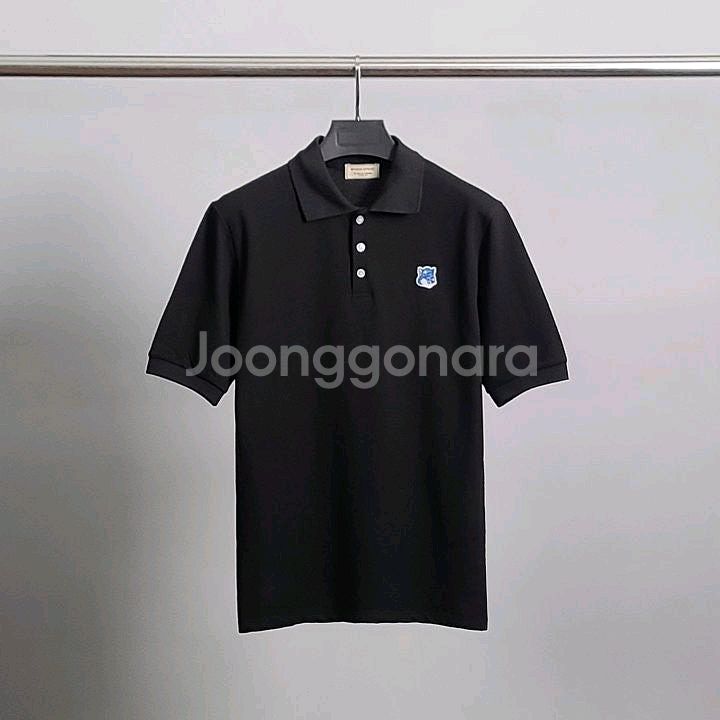 메종키츠네 블루폭스 PK 반팔 카라티--1