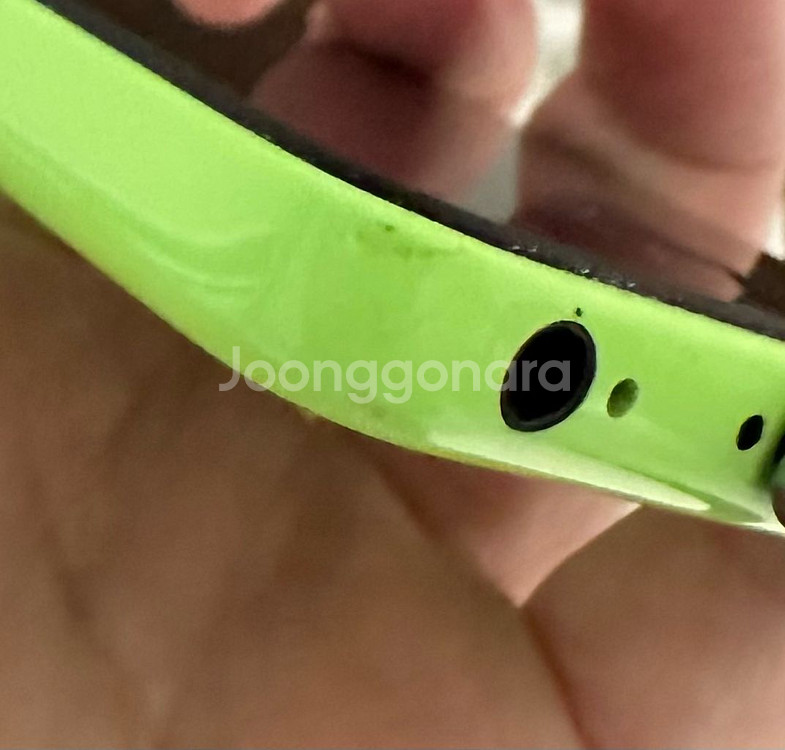 아이폰 5c 16g 그린 팝니다--3