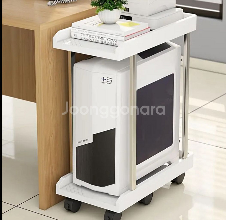 (새상품) 컴퓨터 본체 받침대 2단--0