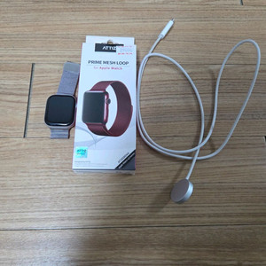 애플워치10 42mm 실버 배터리효율100, 보증26년