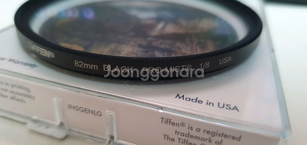 티펜 블랙프로미스트 필터 1/8 82mm--1