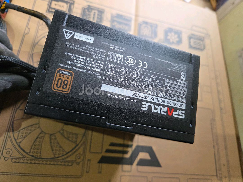스파클 600k 브론즈 새상품 600w 파워서플라이--0