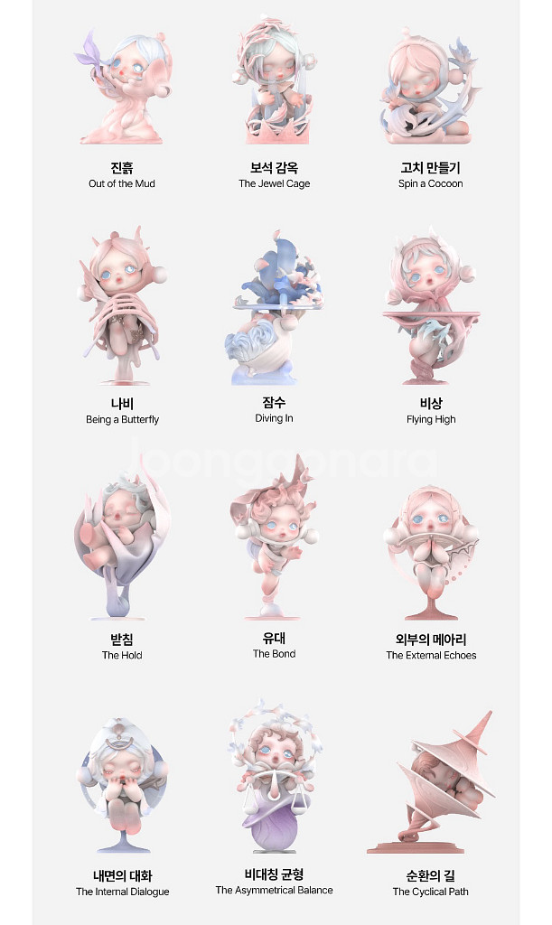 팝마트 스컬판다 패러독스 시리즈 4종 확정 판매--1