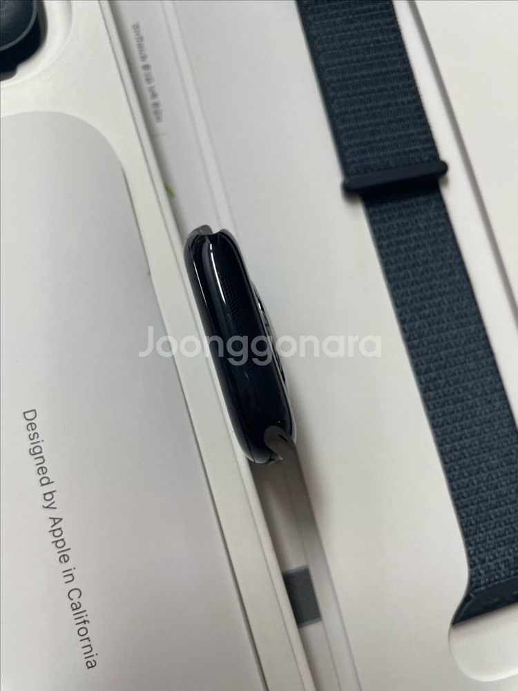 애플워치10 42mm 제트블랙 신품급--5