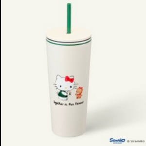스타벅스 SS 헬로 키티 콜드컵 473ml