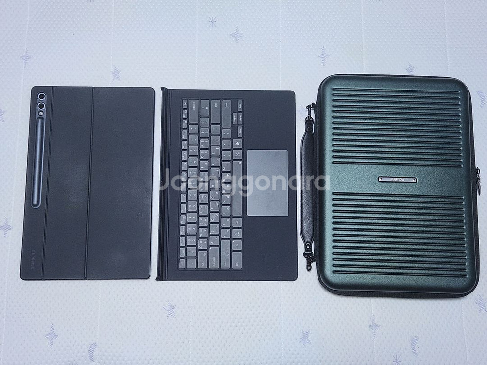 갤럭시탭 S10울트라 512G+슬림키보드북커버+S펜--1