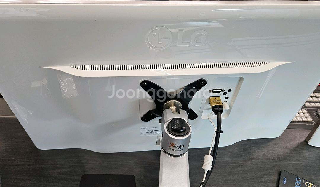 LG27인치 모니터 27MP89GM + 모니터암 엑산--2
