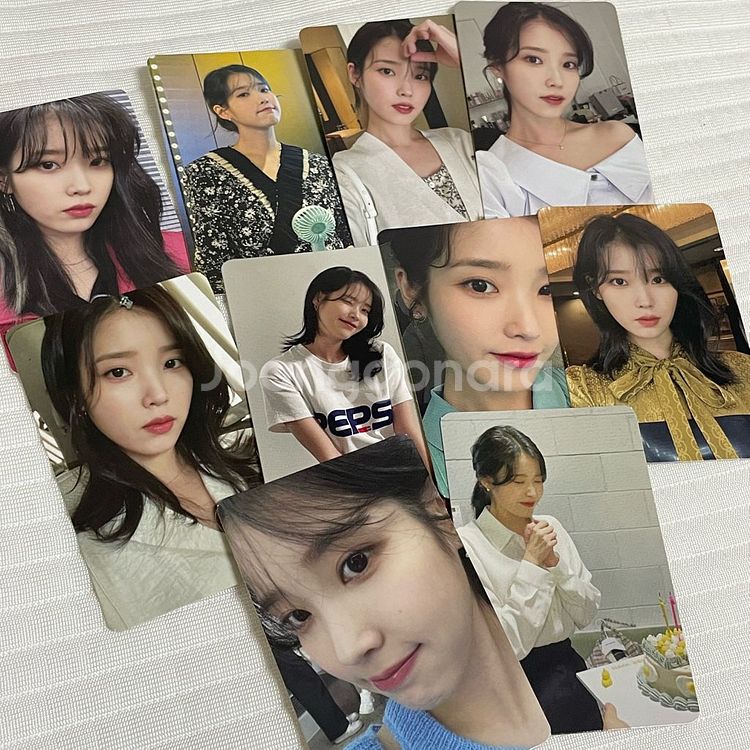 아이유 오소리 포토카드--2