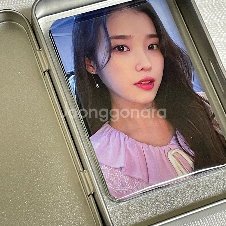 아이유 라일락 포토카드--1