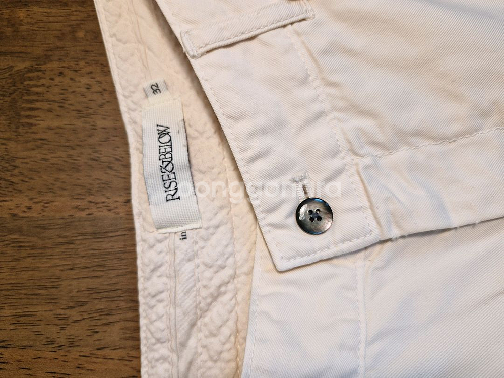 바버샵 라이즈앤빌로우 Supima Baggy Pants--2