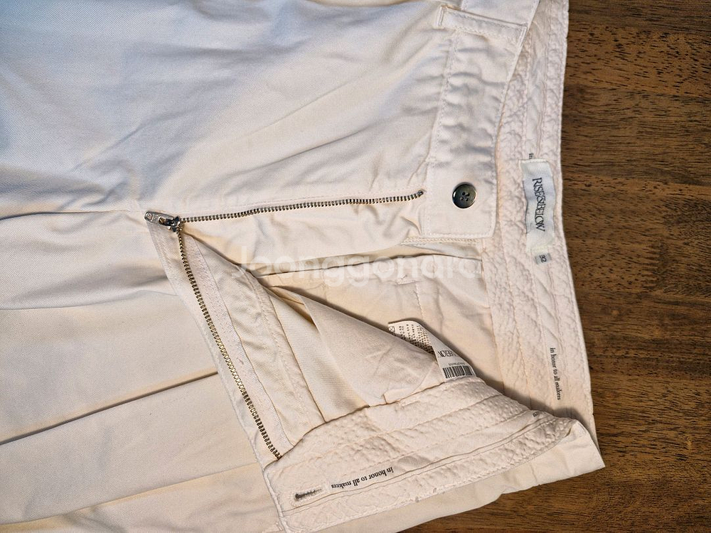 바버샵 라이즈앤빌로우 Supima Baggy Pants--3