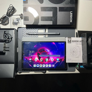 레노버 y700 2세대 풀세트+펜,이어폰,쿨러,케이스