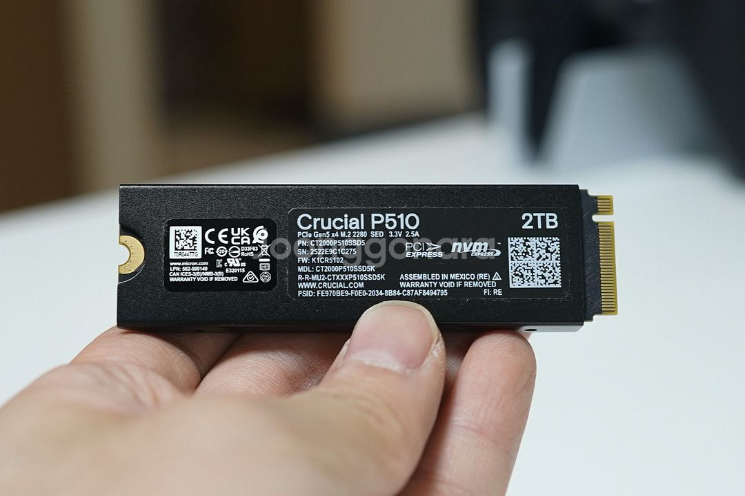 PS5 PC SSD 2TB 마이크론 크루셜 P510--2