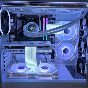 라이젠5 9600X RTX5060TI 화이트 본체